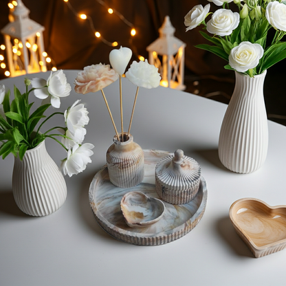 Conjunto Decorativo de Bandeja con Accesorios
